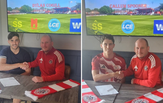 Cogill and Spooner join Ashton United