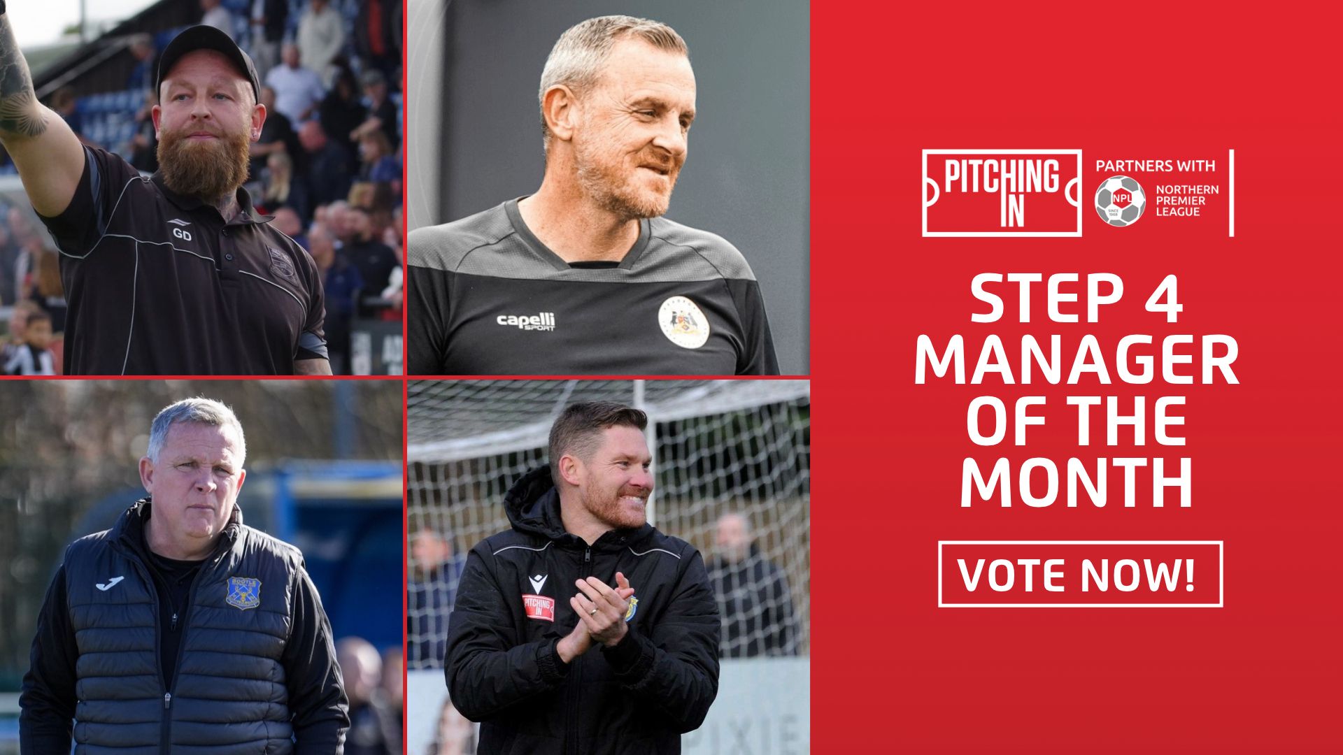 Choose your Step 4 Manager of the Month