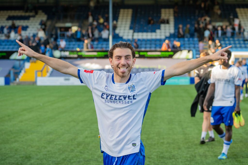 Bury's Luca Navarro heads to the NPL West