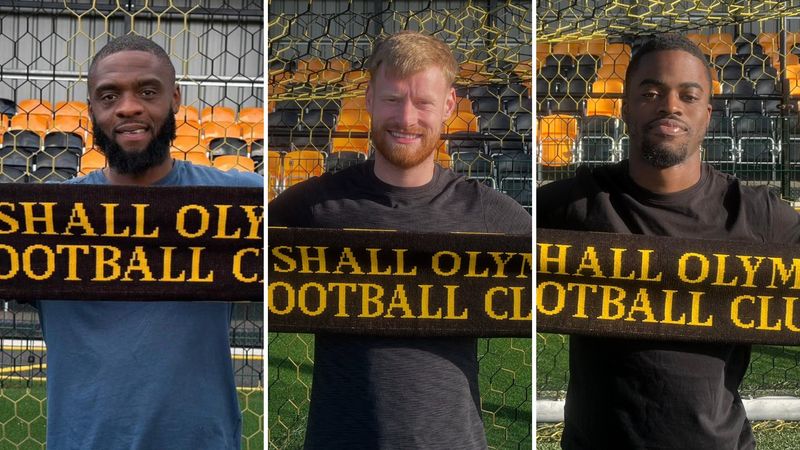 Three more through the door at Rushall Olympic