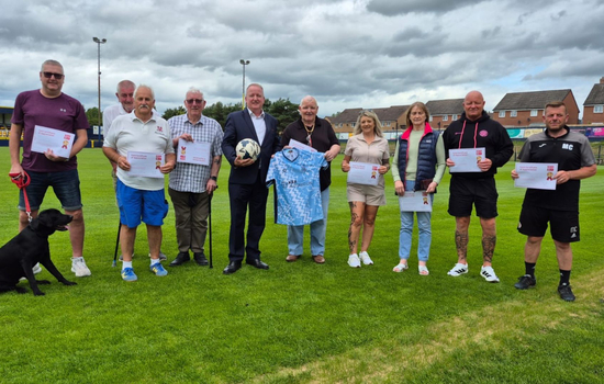 Local MP recognises vital Shifnal Town volunteers