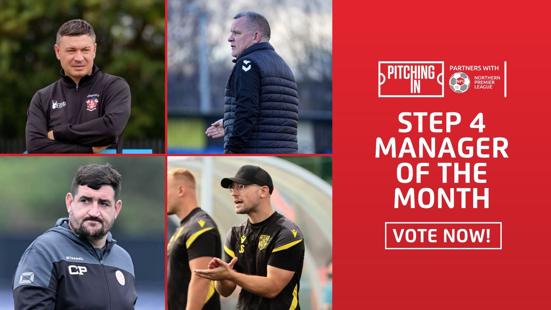 Choose your Step 4 Manager of the Month