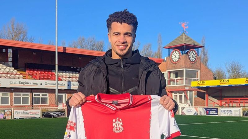 Ilkeston Town sign former Derby County defender