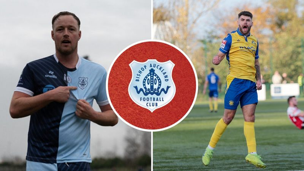 Two shrewd forward additions at Bishop Auckland
