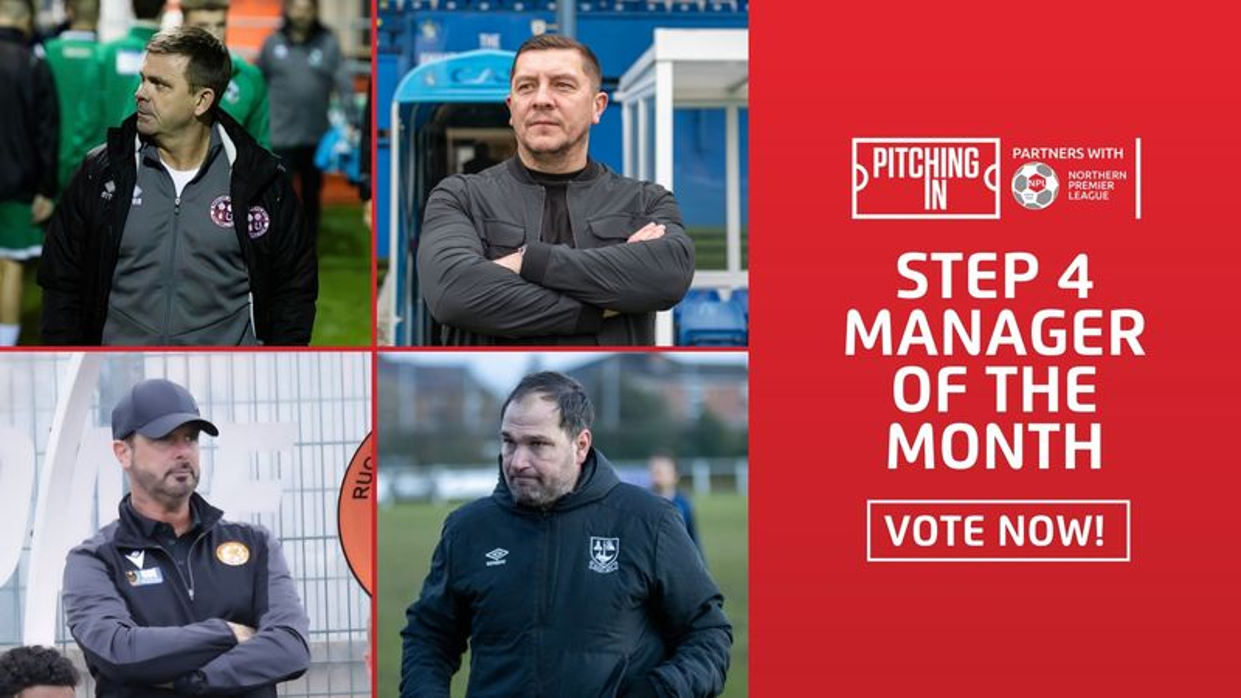 Choose your Step 4 Manager of the Month