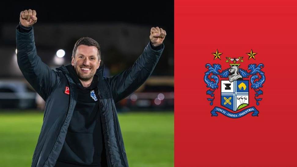 New Bury manager appointed