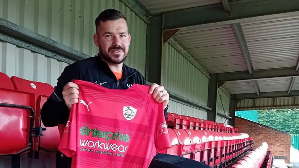 Ryan Beswick: The 35-year-old navigating the pressures of life as Quorn player-manager